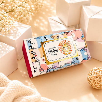 Colorful Cat Jumping Box