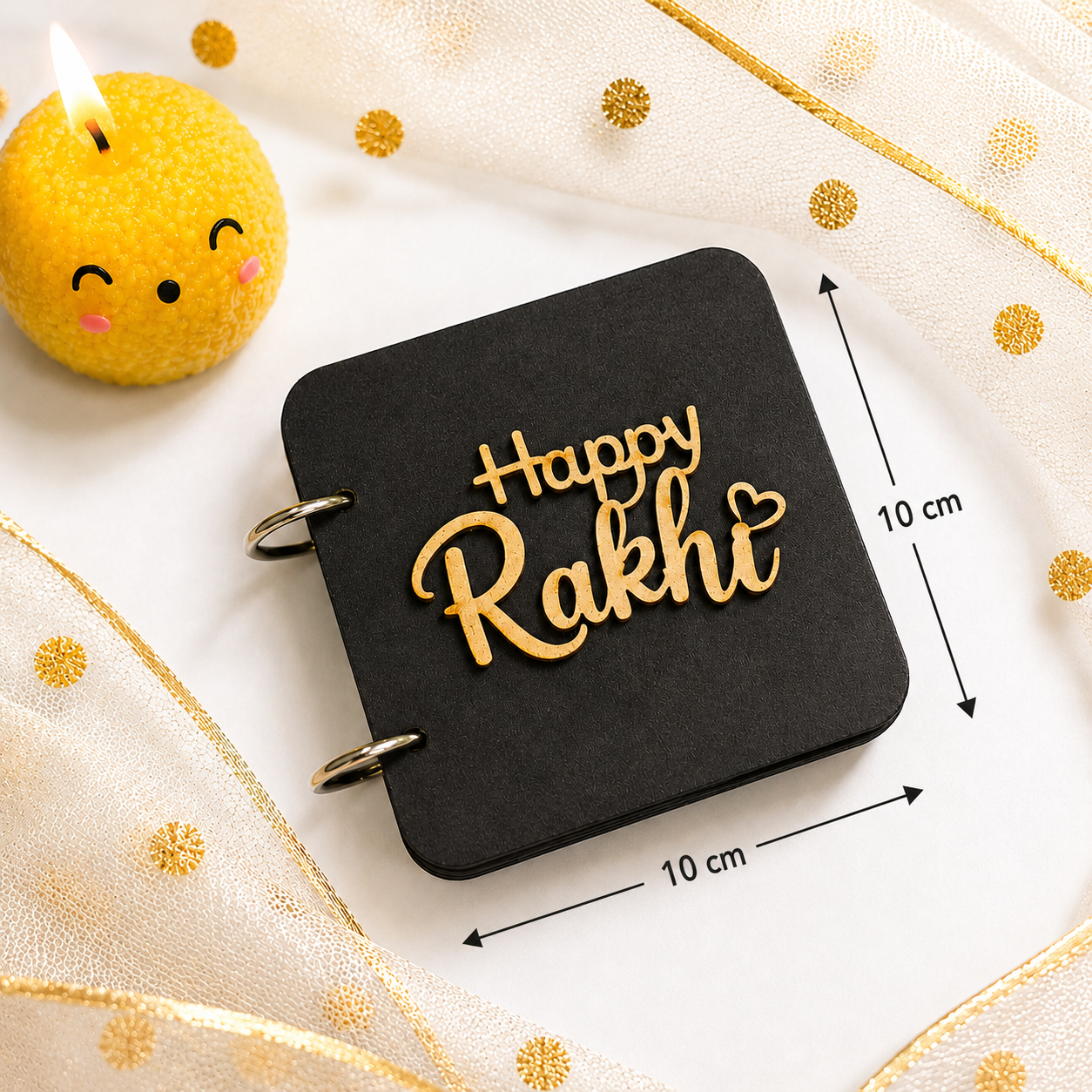 Cute Happy Rakhi Scrapbook