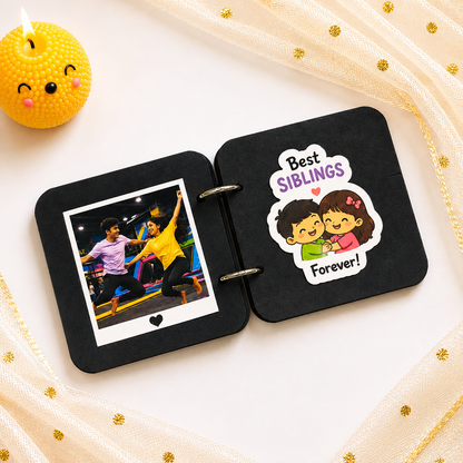 Cute Happy Rakhi Scrapbook