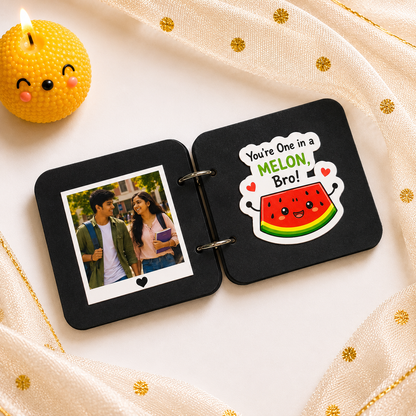 Cute Happy Rakhi Scrapbook