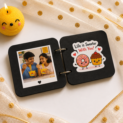 Cute Happy Rakhi Scrapbook