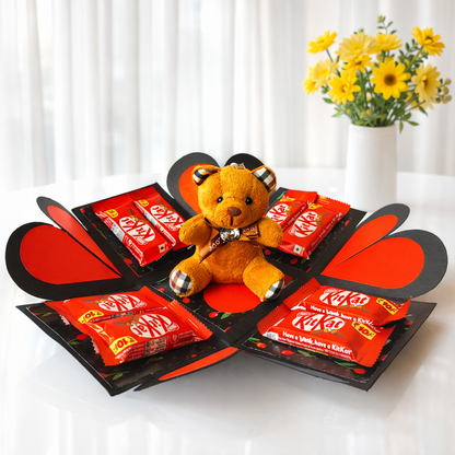 Teddy Chocolate Explosion Box