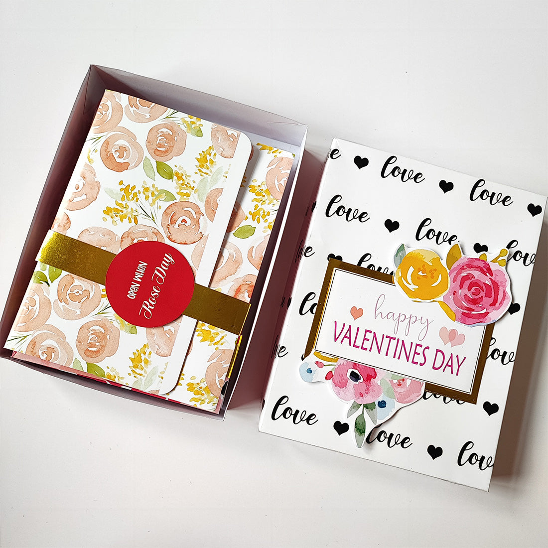 Chandrans Creation Valentine Week Days Message Envelope With Message Cards Greeting Card