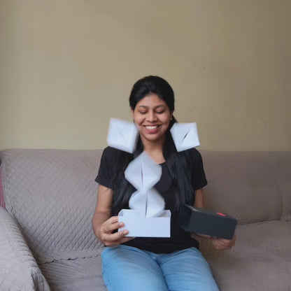 Black Jumping Box with 10 Cubes