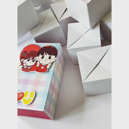 Multicolor Checks Jumping Box