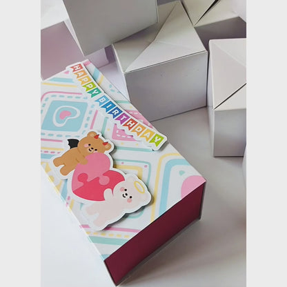 Multicolor Frame Jumping Box