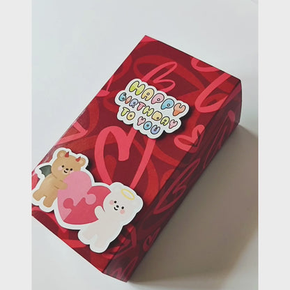 Red Heart Jumping Box