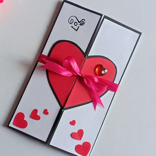 Premium Vector | Happy valentines day greeting card banner flyer poster  holiday decoration element